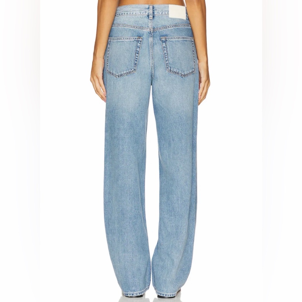 The Bella Low Rise Relaxed Jeans in Santa Monica Light Wash - Picture 2 of 8